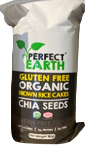 Organic Chia Seeds Rice Cakes (150G)