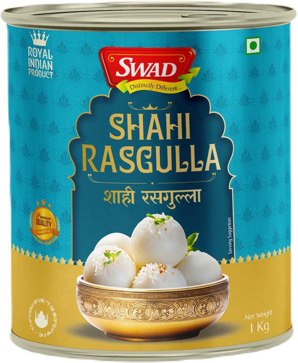 SWAD Shahi Rasgulla 1KG - Mantra Foods