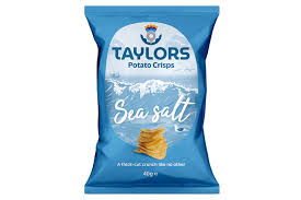 Sea Salt Potato Crisps 40GM - Taylors