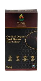 Organic Dark Brown Hair Colour (150G)