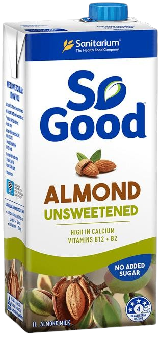 Almond Milk Unsweetened (1L)