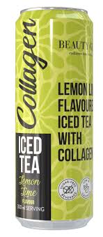 Iced Tea with Collagen Lemon Lime Flavour (300ML)
