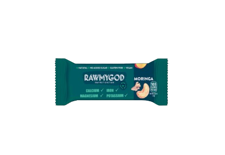 Raw Fruit &amp; Nut Bar Moringa (40G)