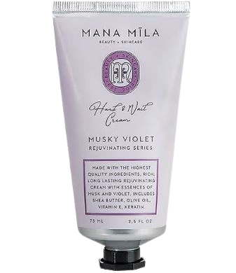 Mana Mila Hand &amp; Nail Cream Musky Violet (75ml)