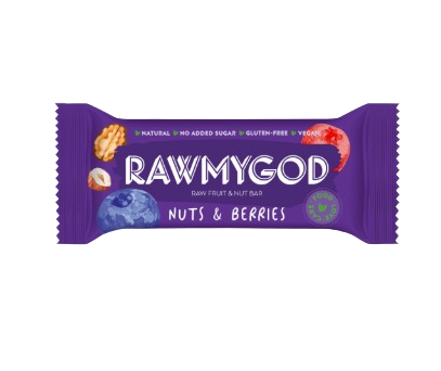 Raw Fruit &amp; Nut Bar Nuts and Berries (40G)