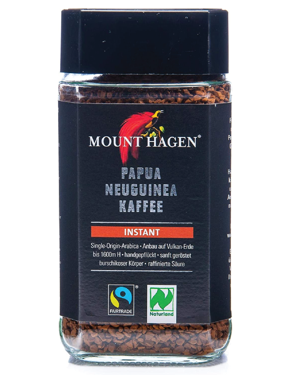 Organic Fairtrade Instant Coffee Papua New Guinea (100G)