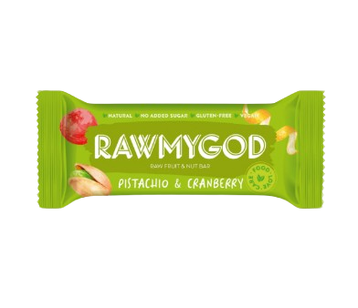 Raw Fruit &amp; Nut Bar Pistachio and Cranberry (40G)