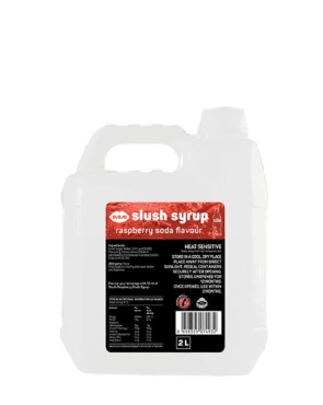 Raspberry Slush Syrup (2L) - Mantra Foods