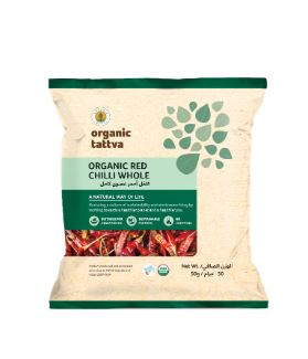 Organic Red Chilli Whole (50G)