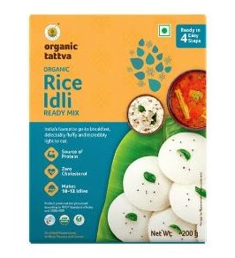 Organic Rice Idly Ready Mix (200G) - Mantra Foods