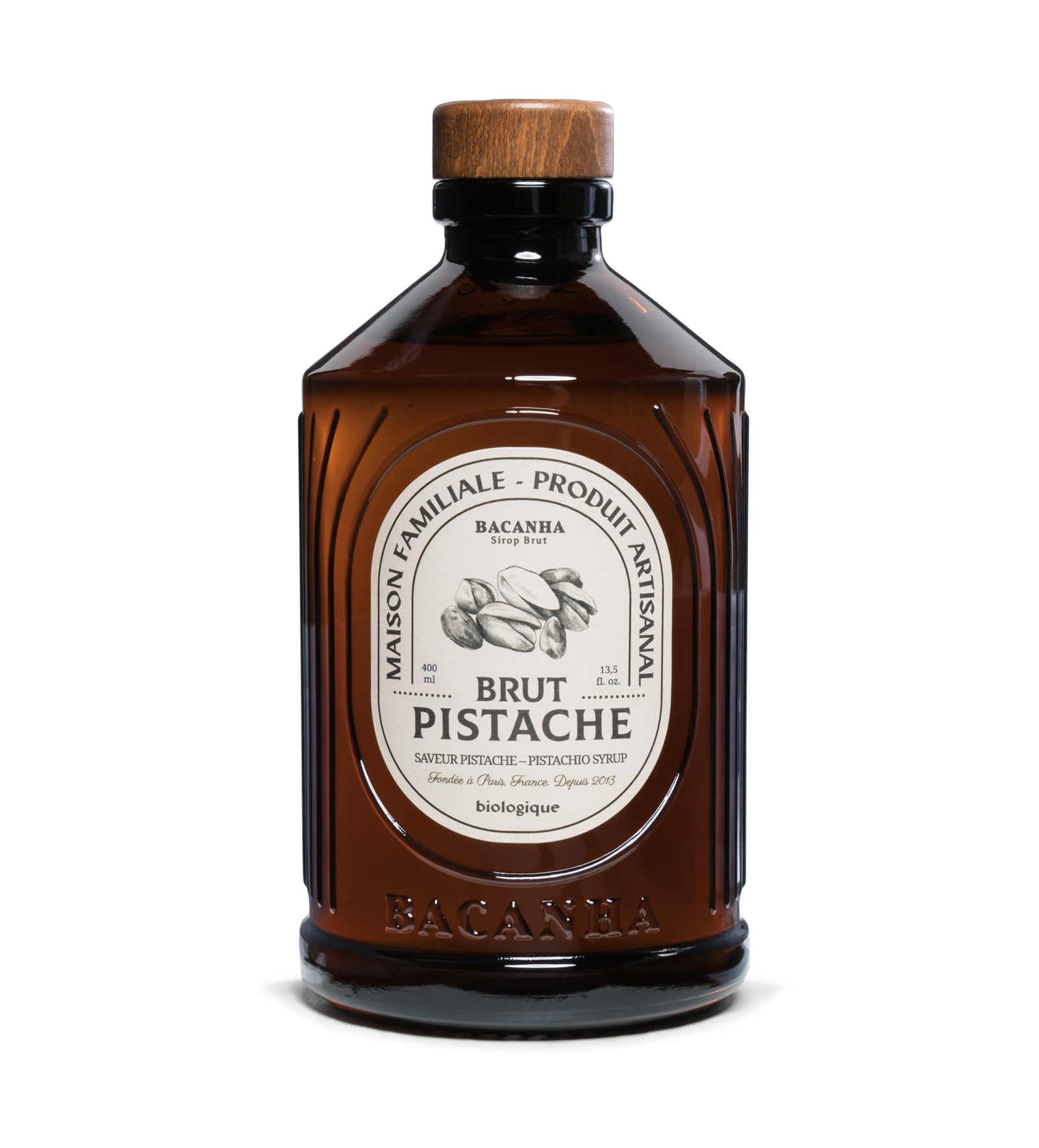 Sirop Brut Bio Pistache (400ML)