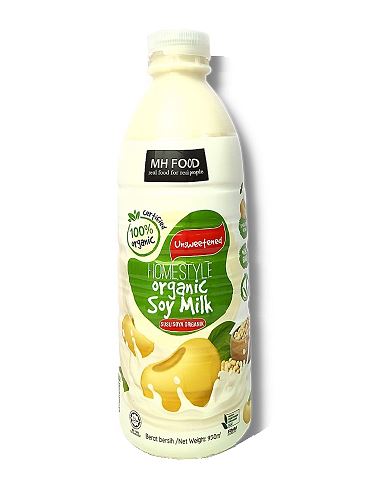 Organic Homestyle Soy Milk unsweetened (950ML)