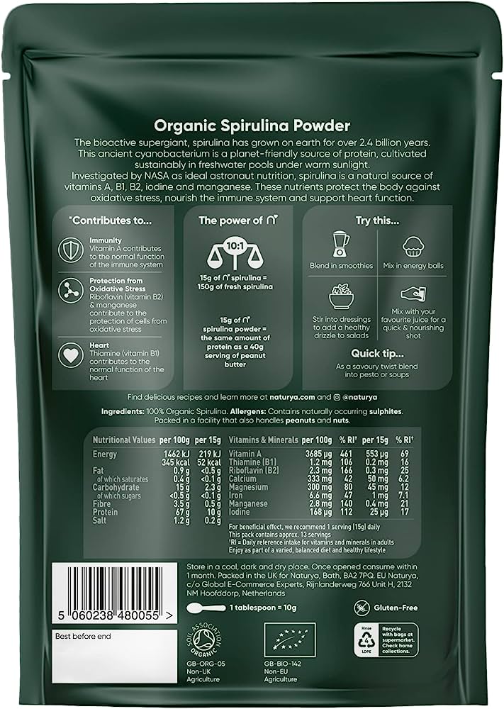 Spirulina Powder Organic (200g)