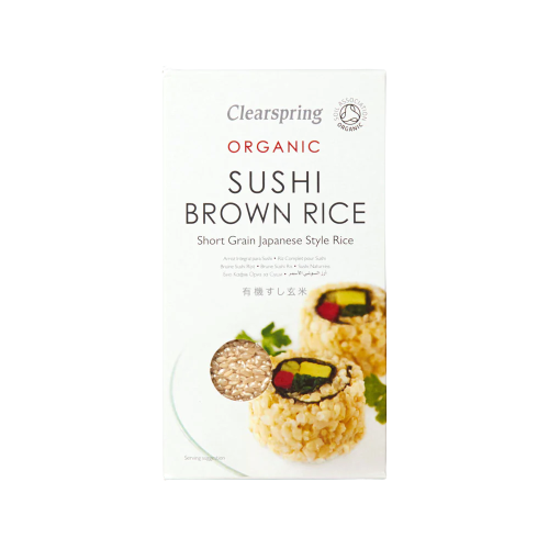 Organic Sushi Brown Rice (500G)