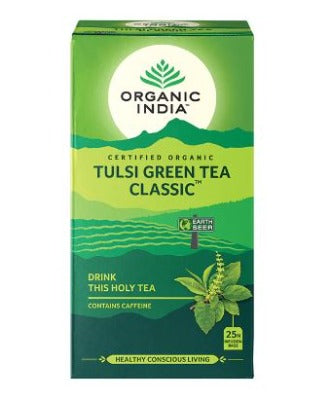 Tulsi Green Tea Classic 25 Teabags 47.5G