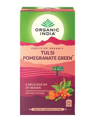 Tulsi Pomegranate Green 25 Teabags