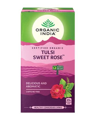 Tulsi Sweet Rose 25 Teabags 40G
