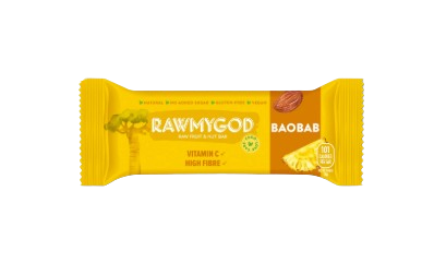 Raw Fruit &amp; Nut Bar Baobab Vitamin C (40G)