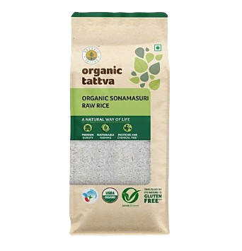 Organic Sonamasuri White Rice (1KG)