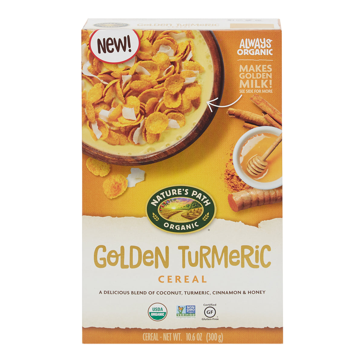 Organic Golden Turmeric Cereal (300G) (Gluten Free)