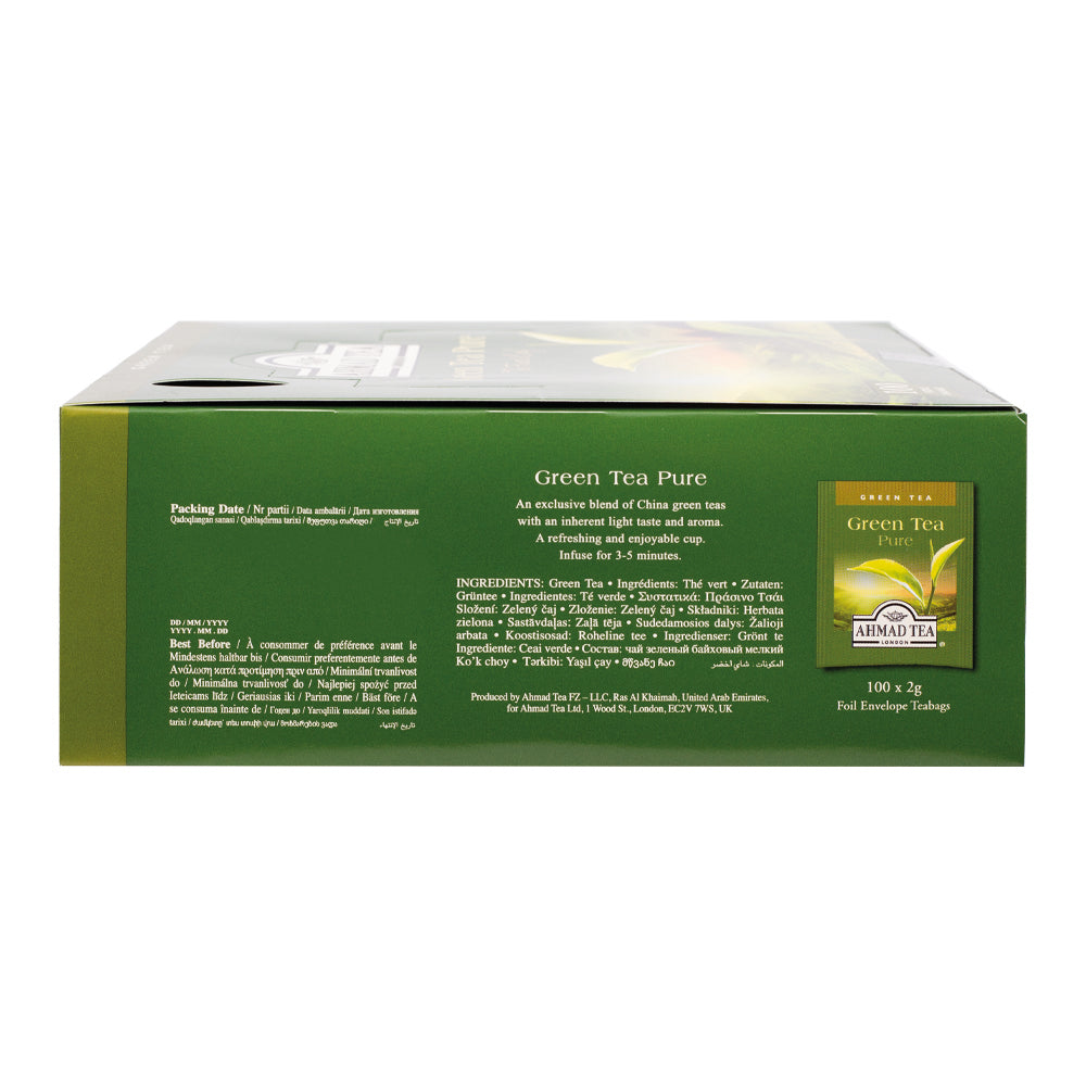 Green Tea Pure 100 Foil Teabags 200G