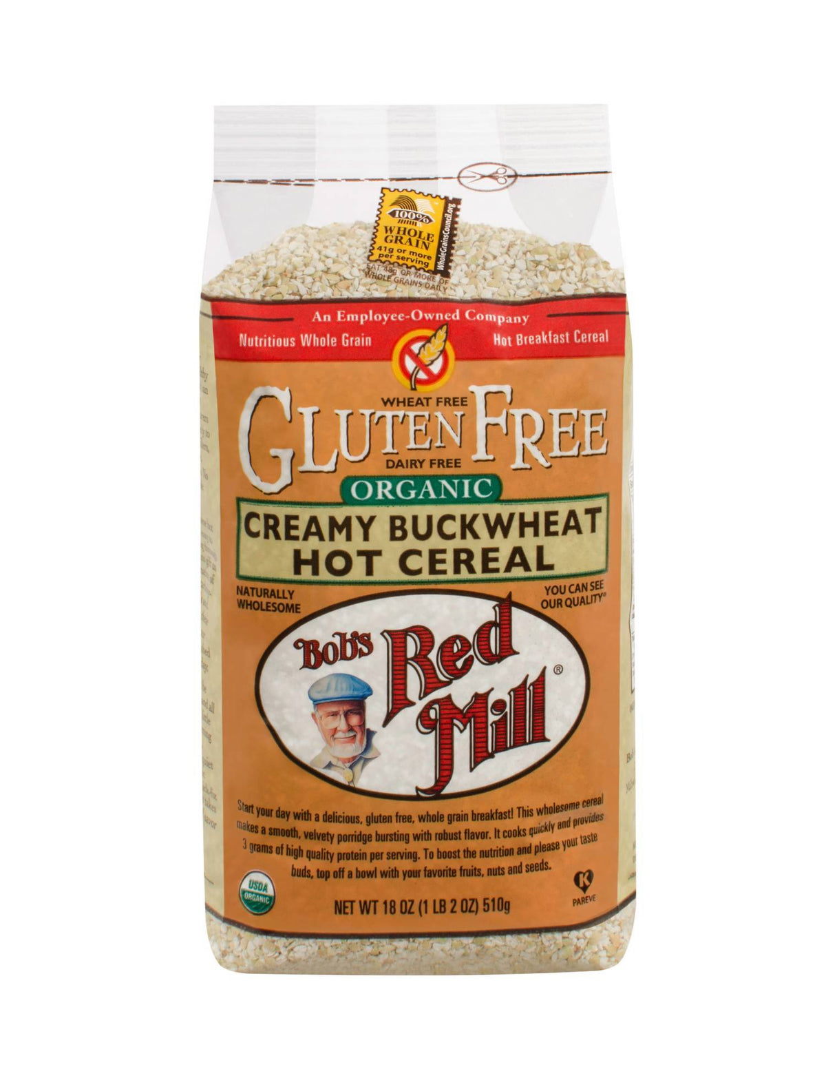 Organic Cereal Creamy Buckwheat (510 G)