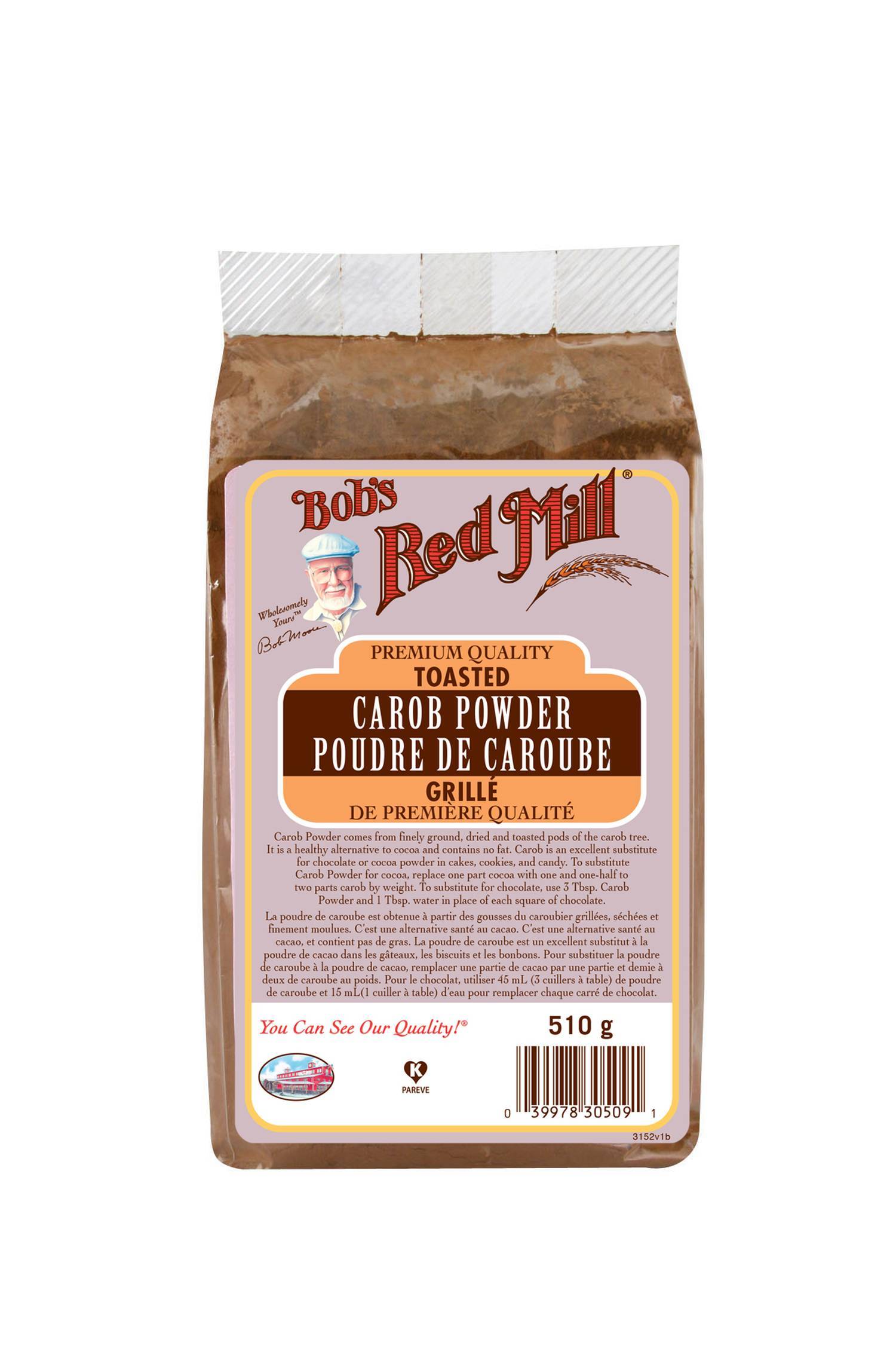 Carob Powder Toasted (510G)