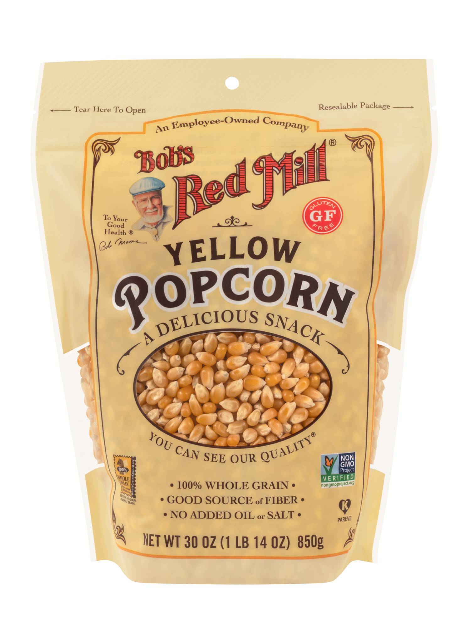 Corn Popcorn Yellow Gluten Free (850G)