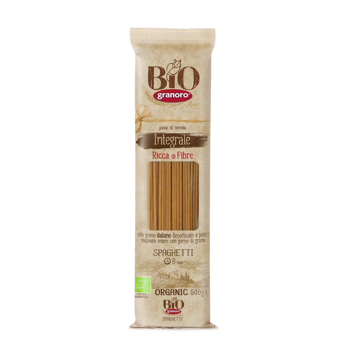 Organic Whole Wheat  Spaghetti (500G)
