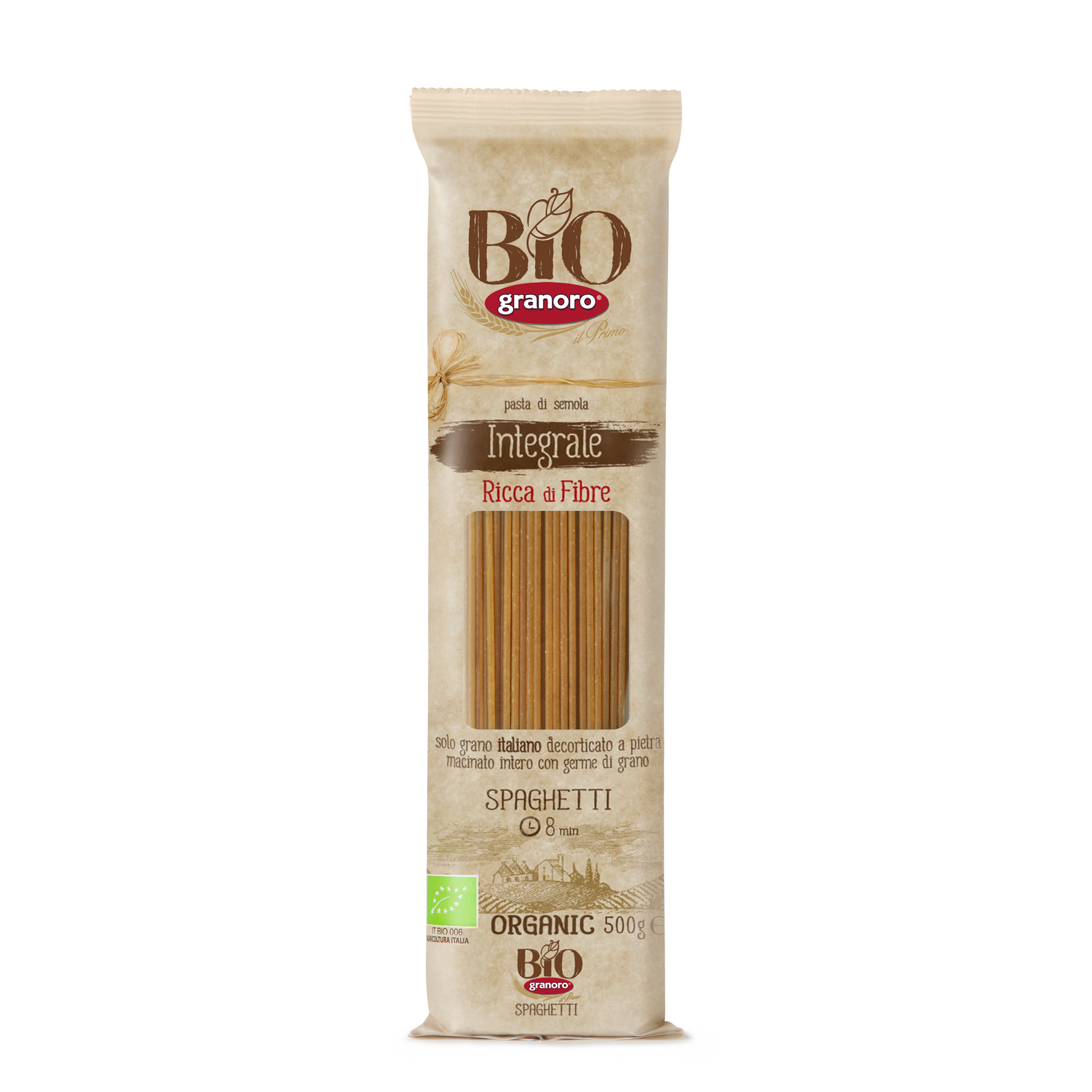 Organic Whole Wheat  Spaghetti (500G)