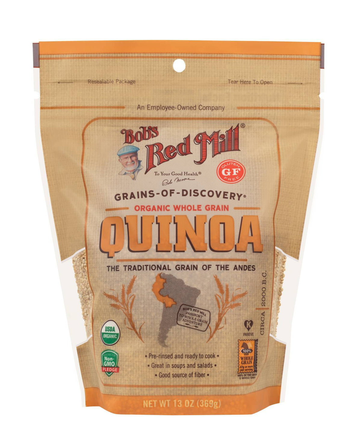 Organic Quinoa Grain (369G)