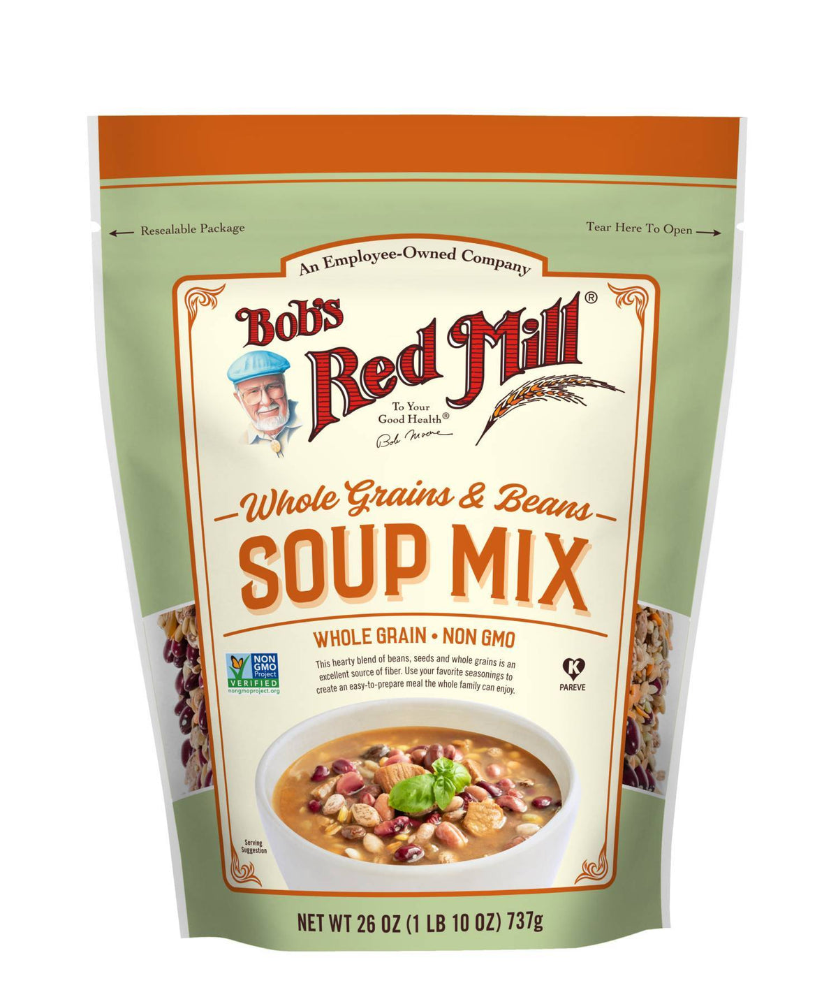 Whole Grains &amp; Beans Soup Mix (737G)