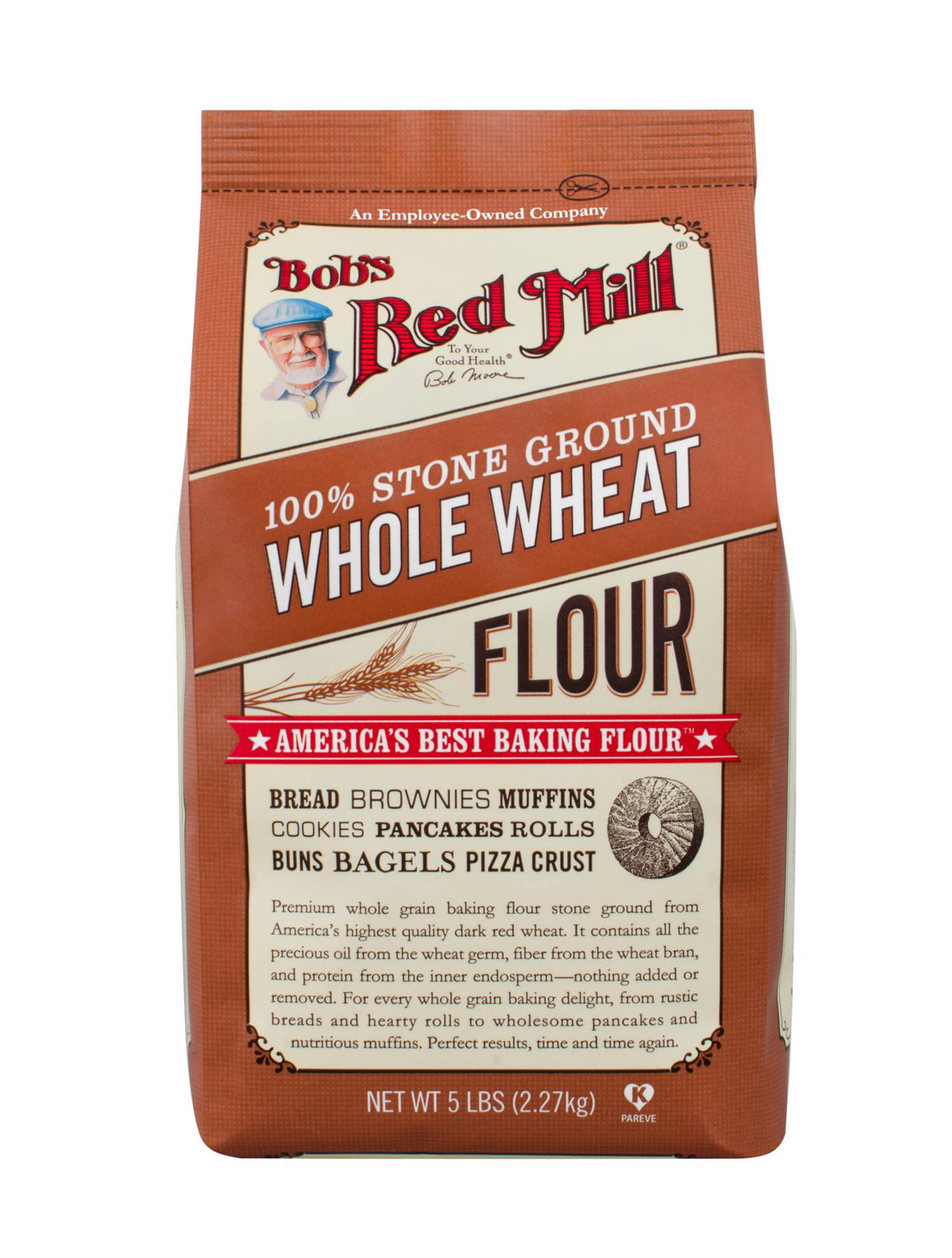 Organic Whole Wheat Flour (2.27kG)