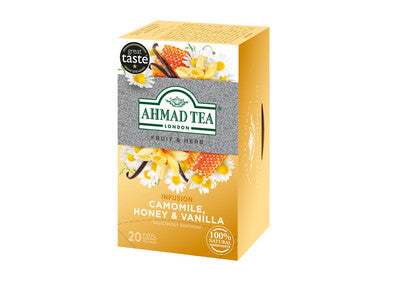 Camomile Honey &amp; Vanilla Fruit &amp; Herb Infusion 20 Foil Teabags 30G