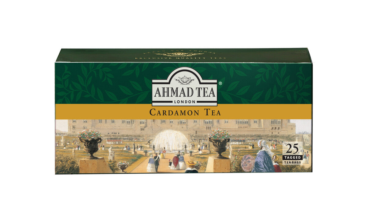 Cardamom Tea 25 Tagged Teabags 50G
