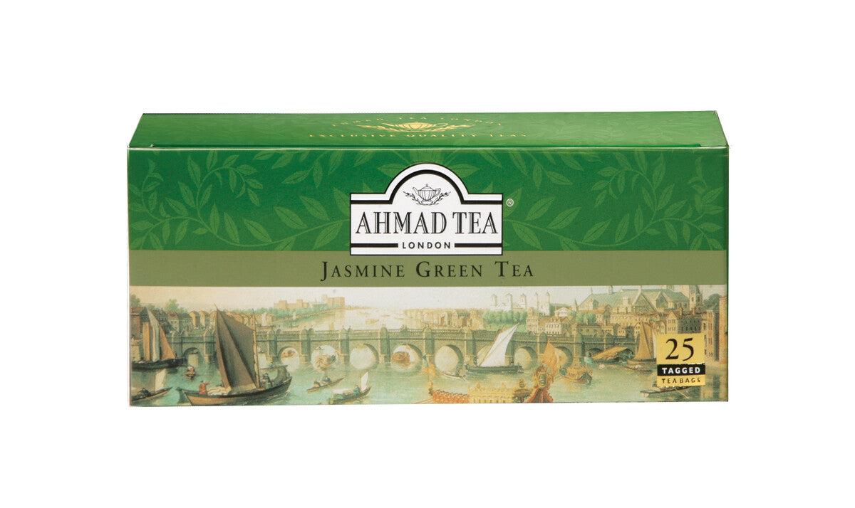 Jasmine Green Tea 25 Tagged Teabags 50G