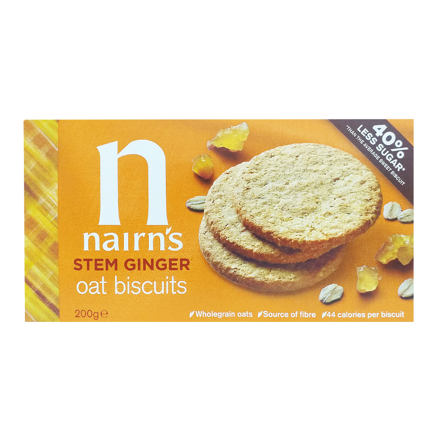 Stem Ginger Oat Biscuits (200G)