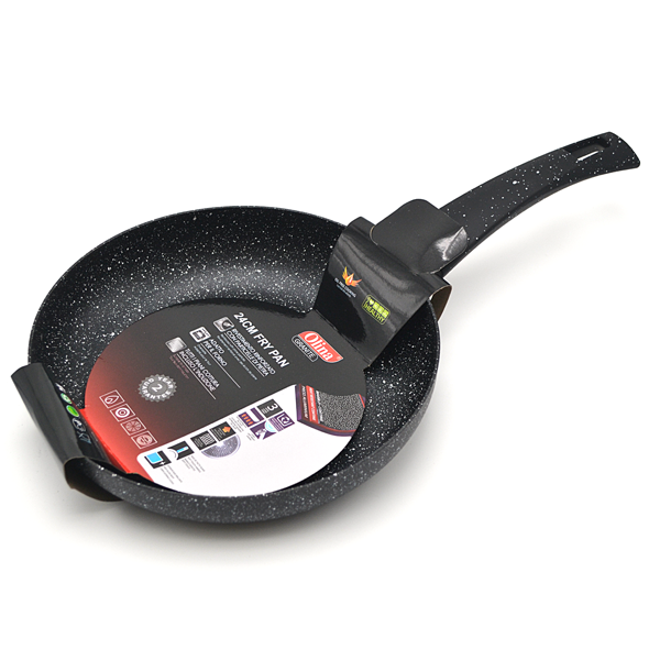 Aluminium Coated 26cm Frying Pan in Granite