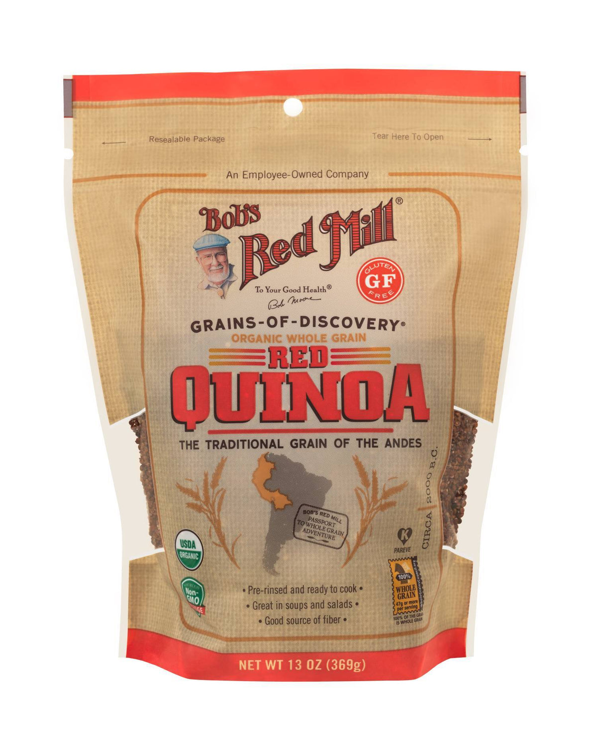 Organic Red Quinoa (369G)