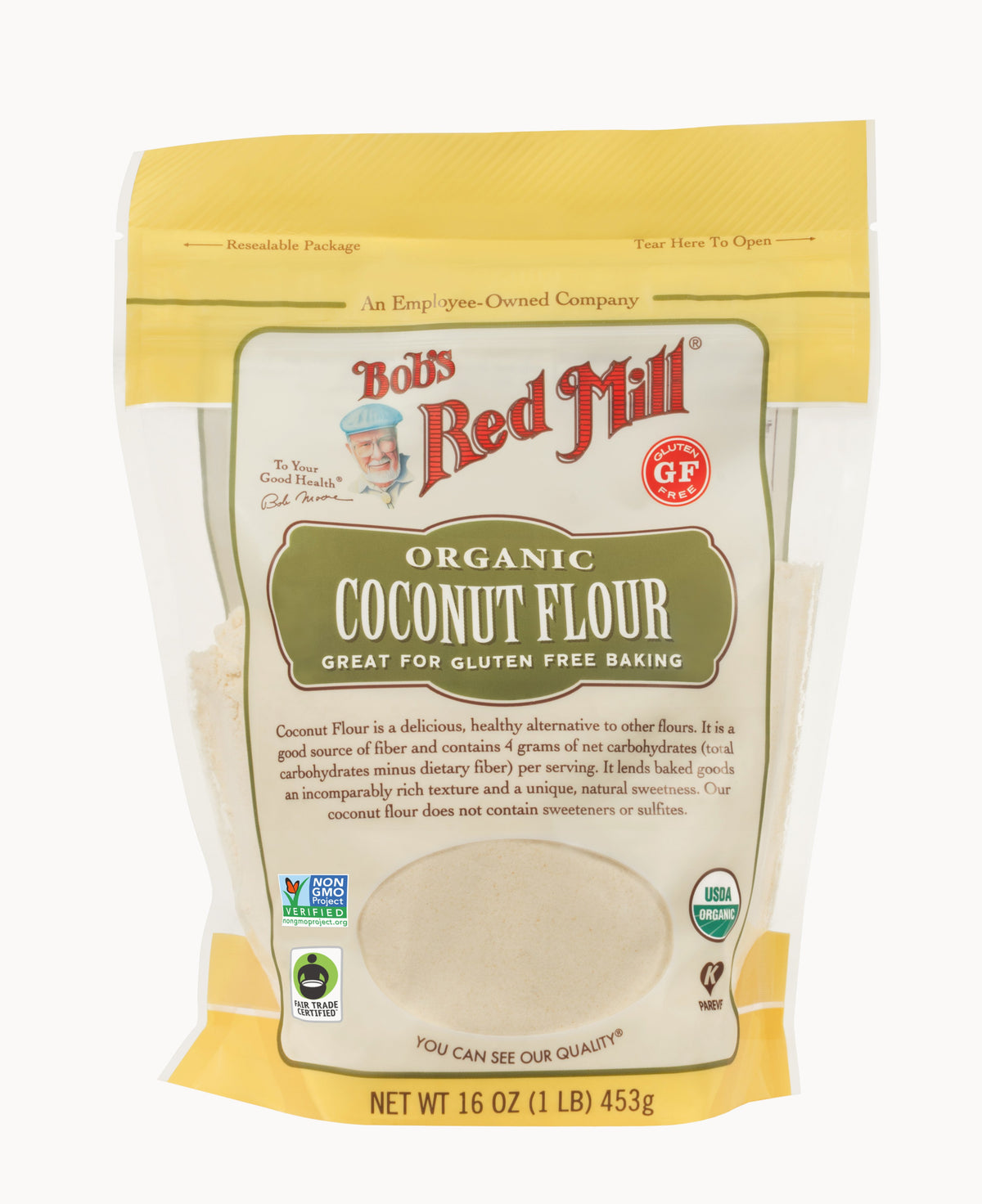 Organic Coconut  Flour (453G)