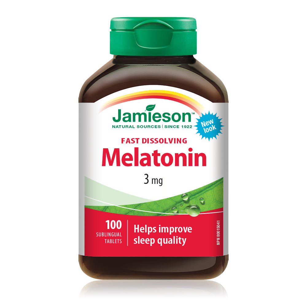 Jamieson Melatonin 3 mg Fast Dissolving