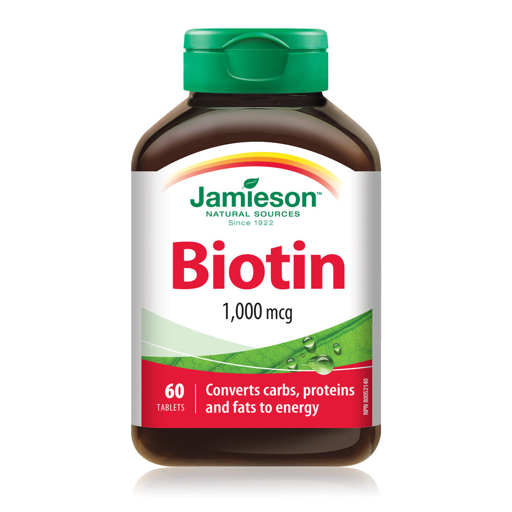 Jamieson Biotin 1,000 mcg
