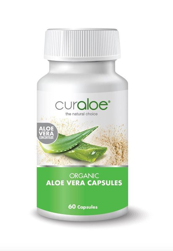 Organic Aloe Vera Capsules (60 Capsules)