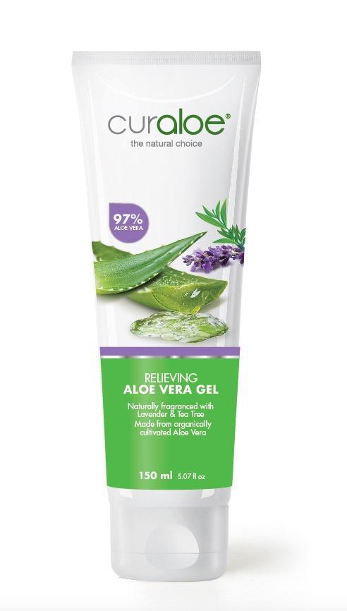 Relieving Aloe Vera Gel With Lavender &amp; Tea Tree (150ML)