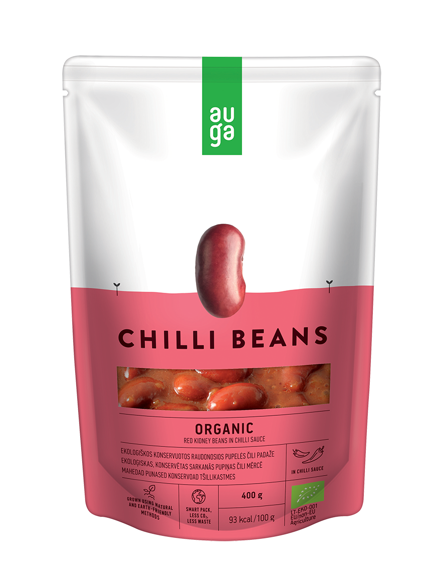 Organic Beans Red Kidney In Chilli Sauce (400G)
