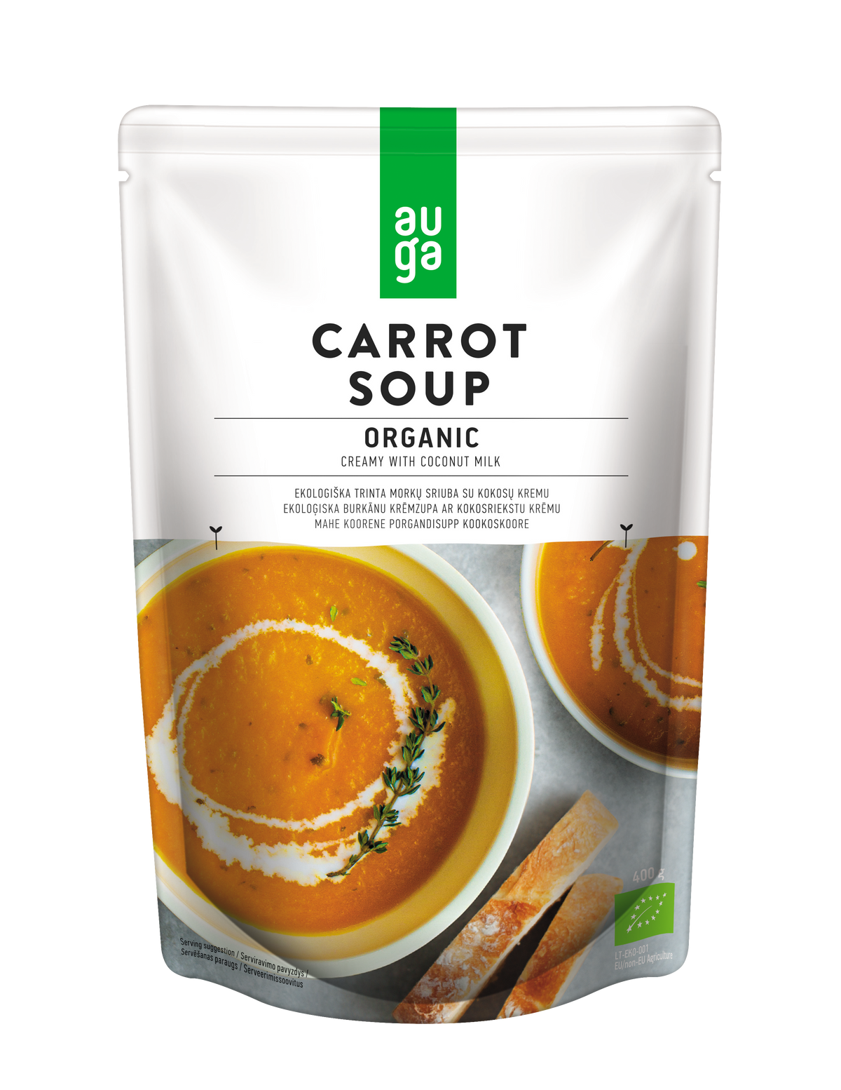 Organic Carrot Soup Creamy (400G)