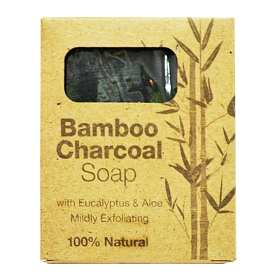 Bamboo Charcoal Soap Eucalyptus &amp; Aloe Ferox