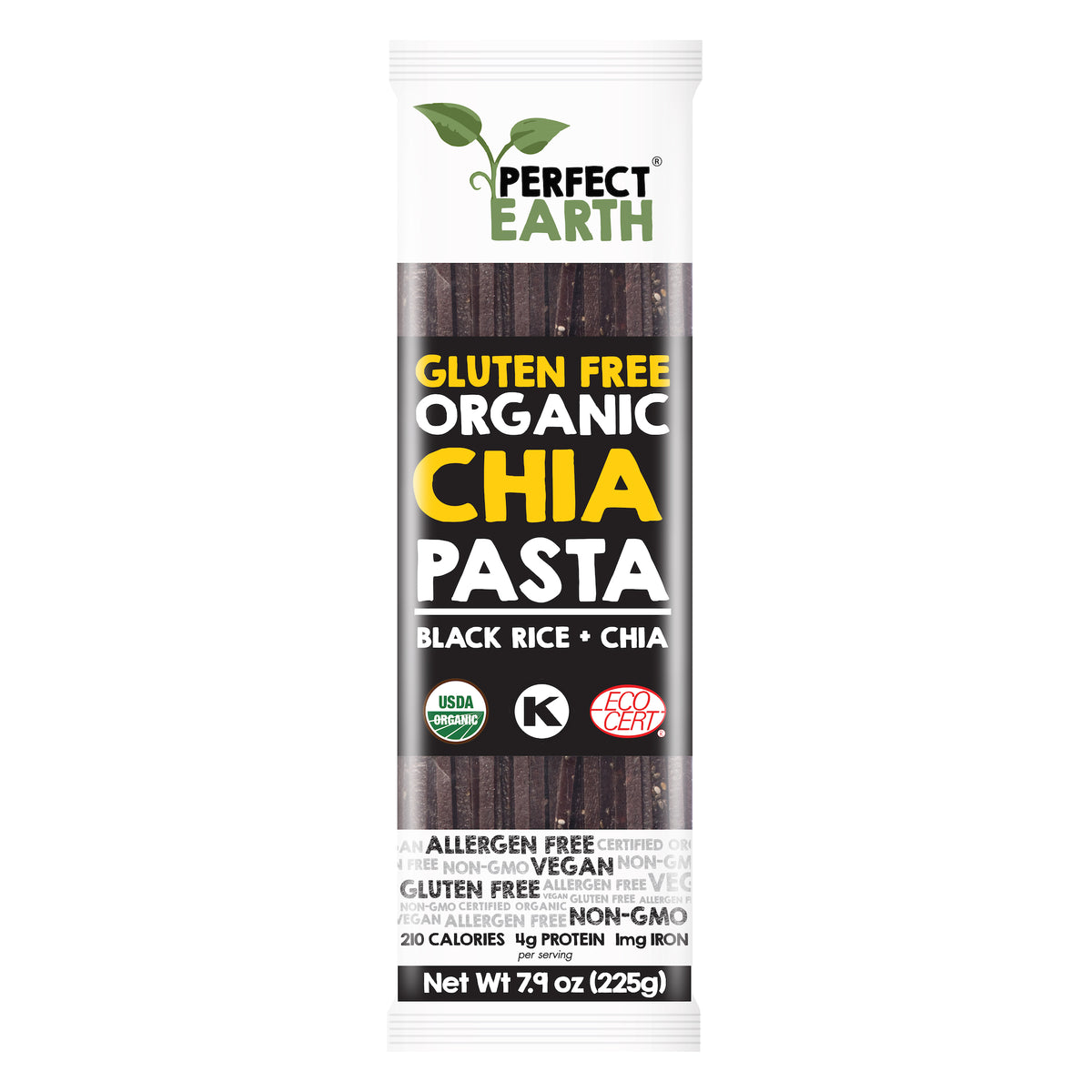 Organic Chia Pasta Black Gluten Free (225G)