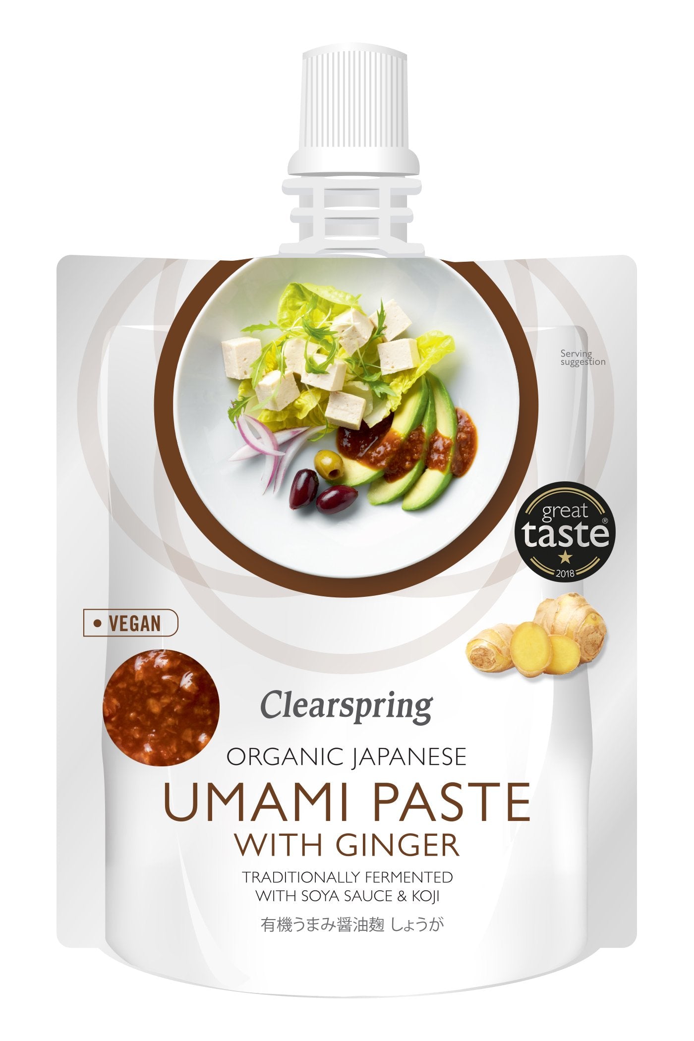 Organic Japanese Umami Paste With Ginger (150G)