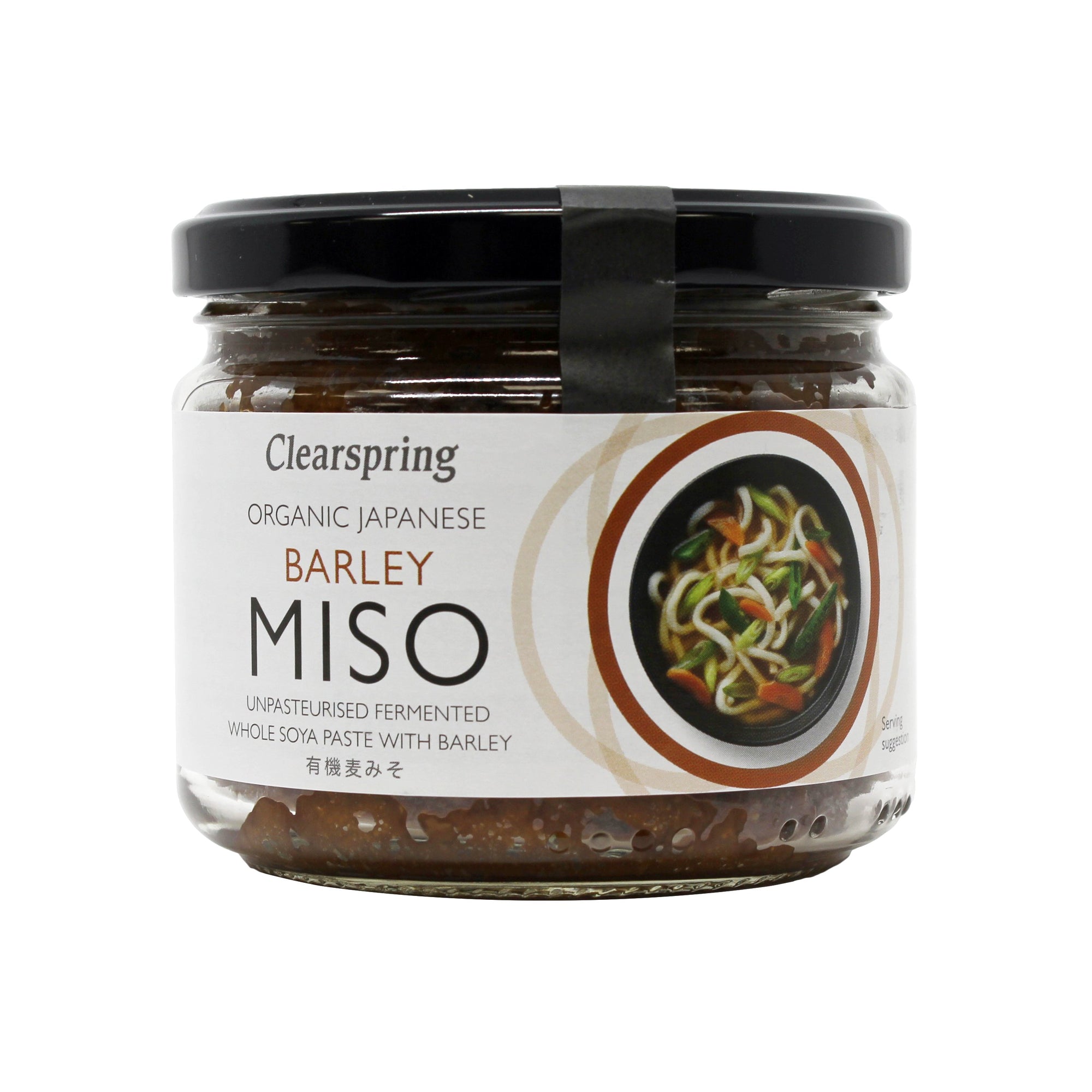 Organic Japanese Barley Miso - Jar (Unpasteurised) (300G)